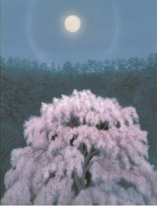 《花明り》 1968年、東山魁夷、 株式会社大和証券グループ本社蔵